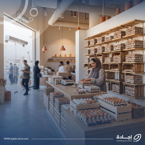 دراسة جدوى كاملة جاهزة لمشروع محل بيض وطيور مزرعة في السعودية